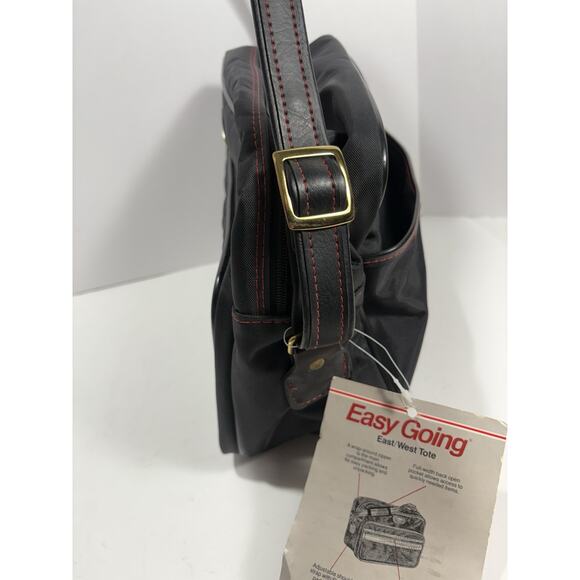 Samsonite Easy‎ Going Carry On Bag Adjustable Shoulder Strap Black Brand New - Picture 13 of 16